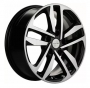 Легковой диск Khomen Wheels KHW1612 6,5x16 5x114,3 ET45 67,1 Black-FP