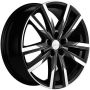 Легковой диск Khomen Wheels KHW1905 7,5x19 5x120 ET41 59,5 Black-FP